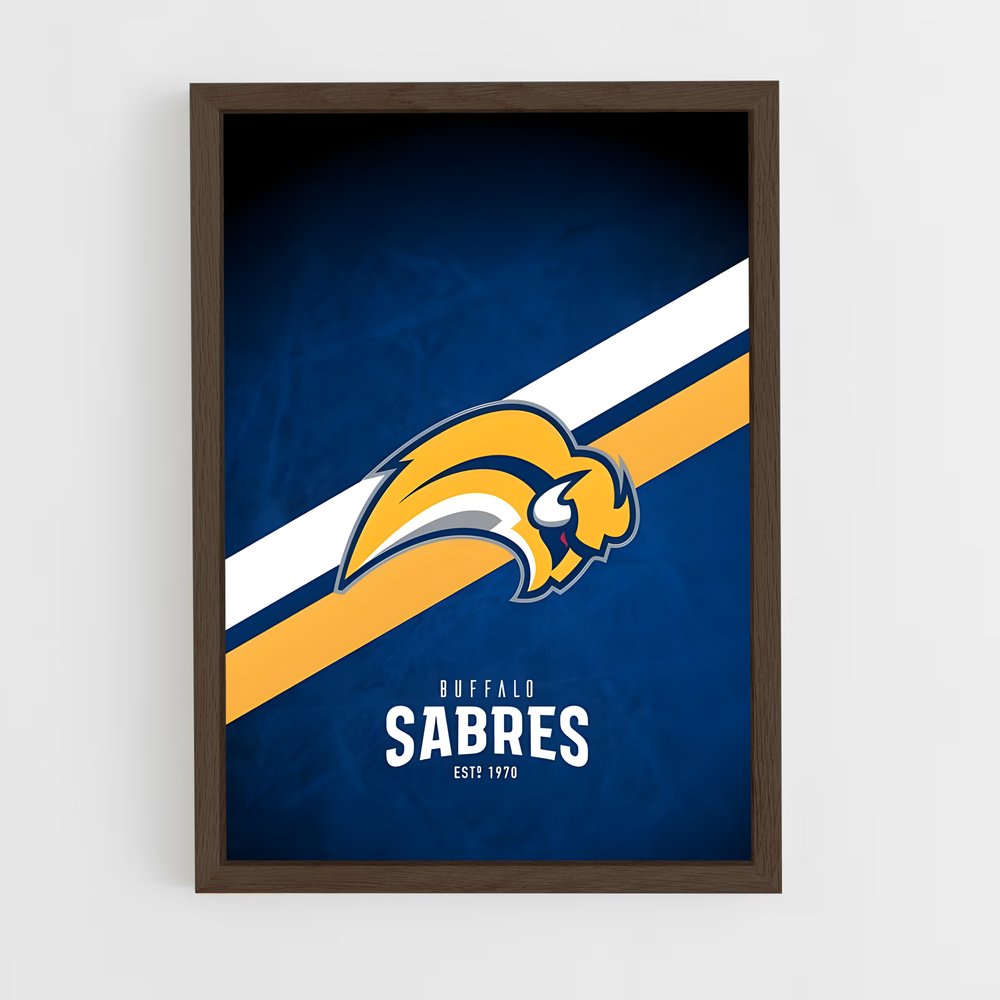 Poster Sabres en Action – affiche Hockey sur glace (vue 5)